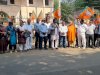 आरक्षण के मुद्दे को लेकर भाजपा का प्रखंड़ कार्यालय घेराव