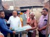 अग्नि पीड़ित परिवार को मिली सहायता 