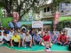 खान प्रबंधन के खिलाफ जोरागाडी़या के ग्रामीणो का विरोध प्रदर्शन 