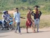 छात्राओं को छेड़ने की सजा सर मुंडवा कर गाँव में घुमाया 