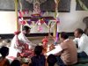 विद्यालयो में गणतंत्र दिवस के साथ माँ सरस्वती देवी की पूजा की गई 