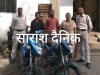 चोरी की दो दुपहिया के साथ दो गिरफ्तार 