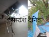 असमय बारिश तूफान से सुरक्षा बल शिविर में भारी क्षति