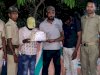 दो किलो से ज्यादा गाँजा के साथ तीन गिरफ्तार 