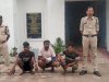 शराब के लिए पैसे ना देने पर राहगीरो पर हमला  करने वाले  तीन गिरफ्तार 