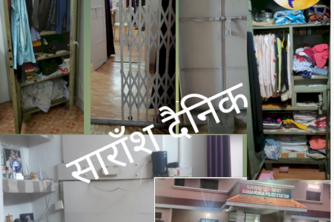 एक ही घर में  लागातार दूसरी बार हुई चोरी 