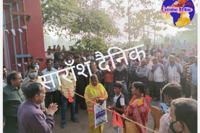 खान प्रबंधन के विरूद्ध एक विधवा का आंदोलन 