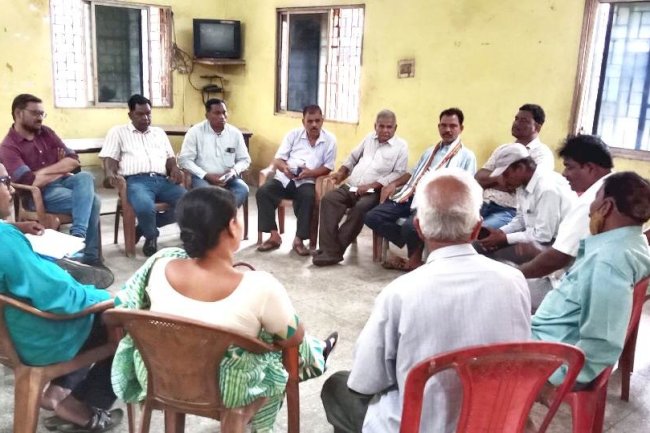 शासकीय मैडिकल कालेज  कार्यकारिणी समिति की बैठक 