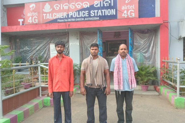 86 लीटर डिजल जब्त तीन गिरफ्तार