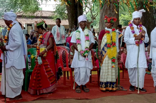 मुण्डा राजाओ का सामूहिक राज्याभिषेक 