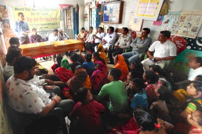 विश्व बालश्रम बिरोध दिवस पालन किया गया 