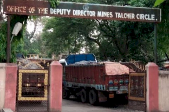 माइनिंग कार्यालय परिसर में नाग 