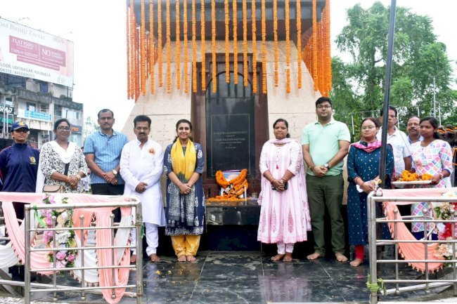 महात्मा गांधी की जयंती के अवसर पर शांति जुलूस एवं स्वच्छता रैली निकाली गई
