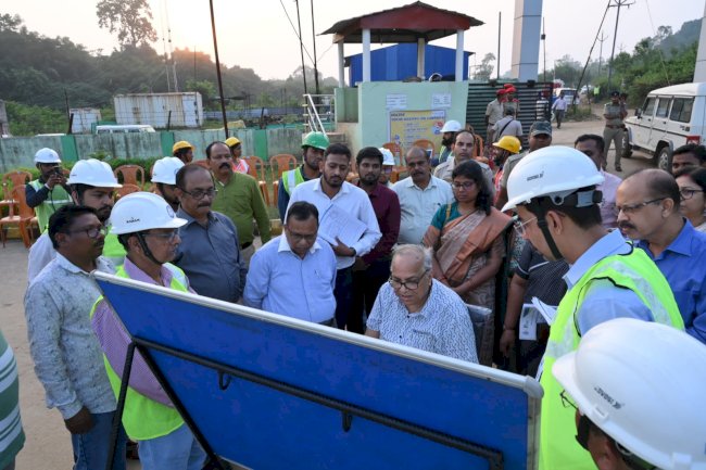 सुप्रीम कोर्ट के पूर्व न्यायधीश ए के पटनायक का सूंदरगढ़ दौरा