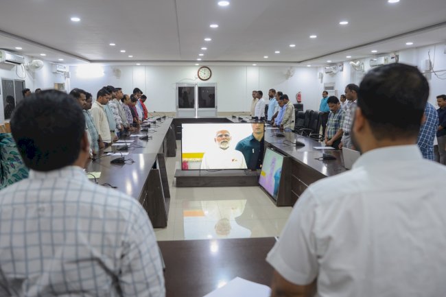 जिले में सामूहिक रूप से गाया गया वंदे मातरम