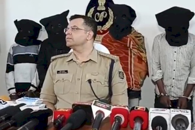 चंदे लुटेरा गैंग मुखिया समेंत राउरकेला पुलिस की हिरासत में