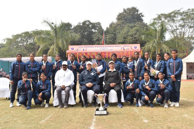तीन दिवसीय द्वितीय पुलिस खेल मिट आरम्भ