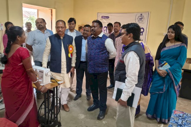 पंचायती राज एवं पेयजल विभाग मंत्री का सूंदरगढ़ दौरा