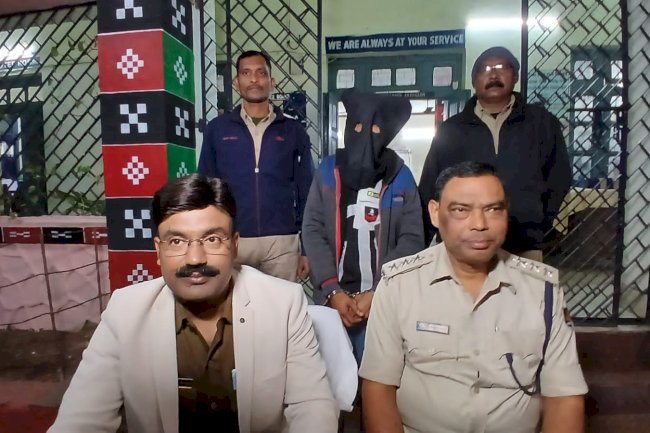 नये साल के पहले दिन अवैध गांजा के साथ आरोपी गिरफ्तार