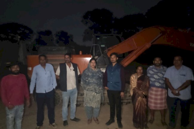 रेत माफियाओं पर भाजपा का हल्लाबोल अधिकारियों की चुप्पी पर उठे सवाल