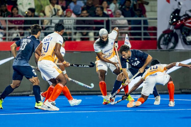FIH मेन्स प्रो लीग 2025-26 में अर्जेंटीना ने भारत को 2-4 से हराया
