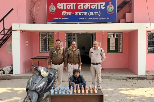 मादक पदार्थ सेवन और‌ अवैध परिवहन पर रायगढ़ पुलिस की सख्त कार्यवाही