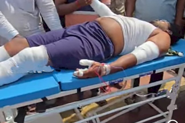 पत्रकार पर धारदार हथियार से हमला