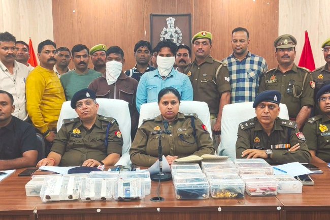 बिलासपुर लूट कांड का मिर्जापुर में खुलासा