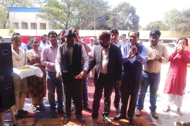 चक्रधरपुर मंडल सामान्य भंडार डिपो के नए भंडार गृह का उद्घाटन