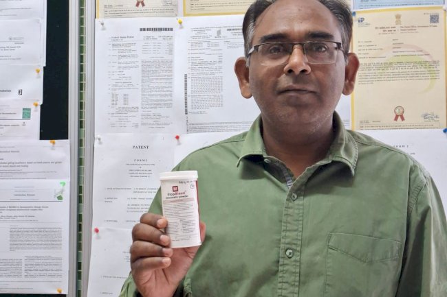 एनआईटी ने रक्तस्राव को रोकने के लिए औषधि स्टाॅप ब्लिड तैयार की 