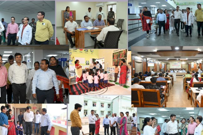 वाणिज्य एवं परिवहन विभाग के मुख्य सचिव श्री राजपूत ने सुंदरगढ़ जिले का दौरा किया
