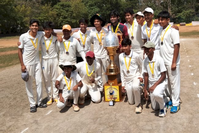 हरमोहन प्रहराज स्मारक क्रिकेट डीपीएस ने जीती ट्रॉफी