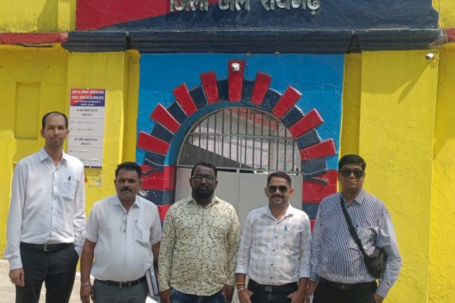 अधिवक्ताओं ने जिला जेल रायगढ़ का किया निरीक्षण