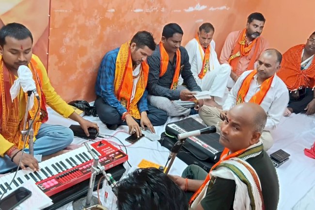 योगी के जन्मदिन पर सुःदरकांड़ एवं सोहर