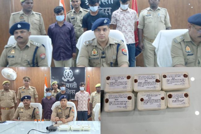 श्रावस्ती पुलिस ने किया लूट की घटना का सफल अनावरण